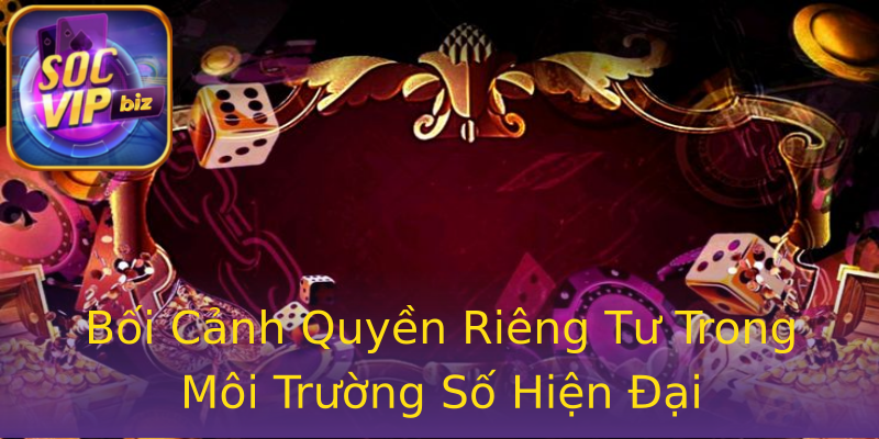 Bối Cảnh Quyền Riêng Tư Trong Môi Trường Số Hiện Đại Bối Cảnh Quyền Riêng Tư Trong Môi Trường Số Hiện Đại