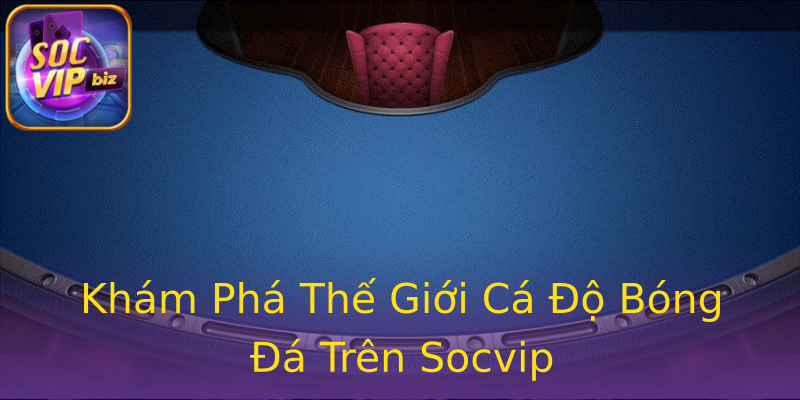 Khám Phá Thế Giới Cá Độ Bóng Đá Trên Socvip Khám Phá Thế Giới Cá Độ Bóng Đá Trên Socvip